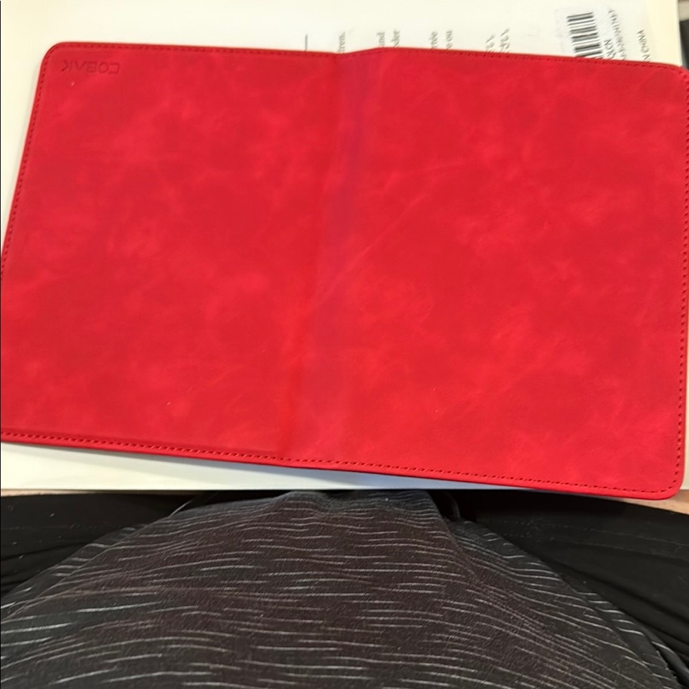Cobak tablet case in red fits gen 11 kindle